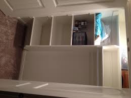 Closet with floor safe hidden behind cabinet doors: Closet Shelving Layout Design Thisiscarpentry