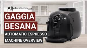 Coffee machine cleaner australian dream reviews. Gaggia Besana Automatic Espresso Machine Overview Youtube