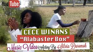 Cece Winans Alabaster Box Music Video Acting By Silvia Dwomoh Music Videos Christian Music Videos Alabaster Box