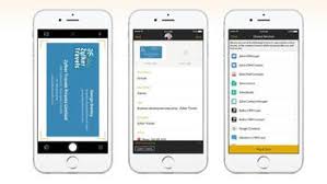 The recognized data can be saved in either your device contacts or the app digital storage. Card Scanner Bitem