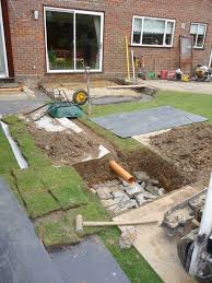 Soakaway Construction Drainage Drains Garden