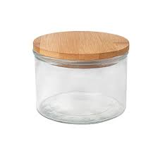 Our inventory is near you & ready to ship now! Food Storage Canister Airtight Round Bamboo Lid Glass Jar Glass Container With Wood Lid China Glass Jar And Glass Jar Canister Price Made In China Com