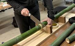 Bamboo windchime workshop