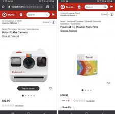 Target / electronics / polaroid film (32). Saw This On A Polaroid Facebook Page It S Supposedly A New Camera With A Smaller Instax Mini Like Format Leaked On Target S Website Not Sure How I Feel About It Polaroid