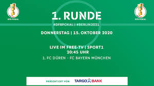 In der vergangenen saison stand der fc bayern münchen zum 24. Auftaktspiel Des Fc Bayern Im Pokal Verlegt Dfb Deutscher Fussball Bund E V