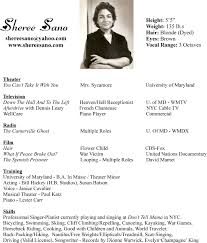 child modelingacting resume
