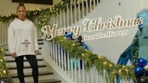 American comedian, actor, radio and television personality and author steve harvey, was born on 17 january 1957, in welch. Merry Christmas From The Harveys Youtube