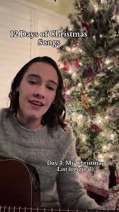 12 Days of Christmas Songs 🎅🏻🎄❣️ Day 3: My Christmas List! My original  song out now everywhere you listen to music!! #christmasmusic  #12daysofchristmas #12daysofchristmassongs #originalmusic