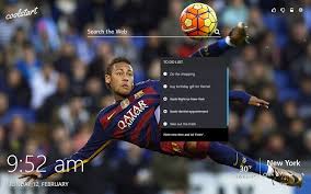 Neymar da silva santos júnior, commonly known as neymar or neymar jr., is a brazilian professional footballer who plays as a forward for spanish club fc barcelona and the brazil national team. Inspired Neymar Jr Hd Wallpapers Football Theme Extore Space
