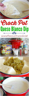 Crock Pot White Queso Dip Recipe White Queso Dip Recipe Mexican Food Recipes Recipes