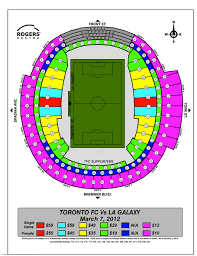 Toronto Fc V Los Angeles Seating Chart Released Waking The Red