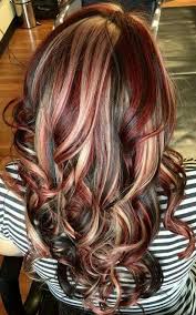 Slices Of Blonde Red And Brown With Images Hair Color Unique