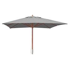 Gastro sonnenschirme in großem angebot. Gastronomie Holz Sonnenschirm Hwc C57 Gartenschirm Polyester Holz 28kg Eckig 4x4m