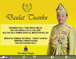 Hari hol almarhum sultan iskandar. Royal Malaysian Navy On Twitter Daulat Tuanku Warga Navypeople Merafak Sembah Setinggi Tinggi Tahniah Sempena Pemasyhuran Kdymm Sultan Pahang Ke Vi Navywishes Https T Co Gked0a92si