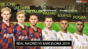 Follow real madrid cf football progress in the la liga, copa del ray and the uefa champions league here. New El Clasico 2019 2020 Fc Barcelona Vs Real Madrid Transfer 2019 Pes Gameplay Pc Youtube