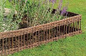 Garden life woven willow border edging. Willow Edging