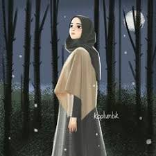 Gambar wanita berhijab syar i kartun kumpulan dp bbm sumber : Anime Girl