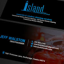 Customize your business cards with dozens of themes, colors, and styles to make an impression. Kitchen Exhaust Cleaning Services Business Card Contest 99designs