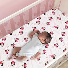 Buy Lambs Ivy Disney Baby Minnie Mouse Love 3 Piece Pink Nursery Crib Bedding Set Online In Turkey B08rvh617j