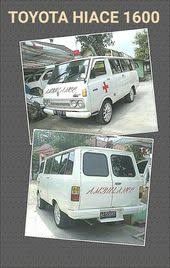 toyota hiace 1600 ambulan haheng ragil kuning
