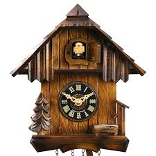 Simple Elegance Emits From This Black Forest Cuckoo Clock House With Its Carved Hip Roof The Wood Case Is Kuckucksuhren Uhrideen Uhr