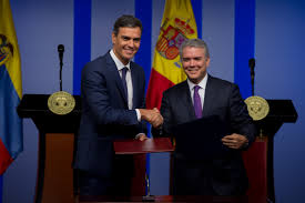 El presidente lidera el poder ejecutivo del gobierno nacional. Declaracion Conjunta Del Presidente De Colombia Ivan Duque Marquez Y El Presidente Del Gobierno De Espana Pedro Sanchez Perez Castejon Cancilleria