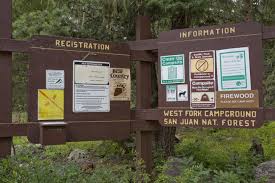 This is a free campsite. West Fork Campground Pagosa Springs Co Campgrounds