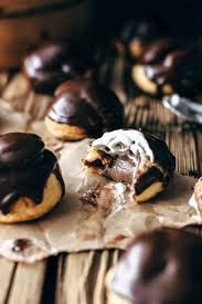 This Chocolate Cream Puffs Recipe Can Be Described Like This To Die For Cream Puff Filling In Cream Puff Recipe Chocolate Cream Puff Chocolate Ganache Recipe