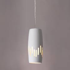 6 Convex Cylinder Pendant Light W Vertical Line Pattern Vintage Ceramic Pendant Lights Antique Vintage Pendant Lights Pendant Lights Fabby Com