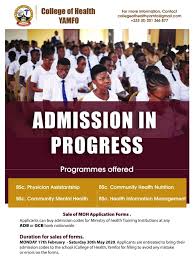 College Of Health Yamfo Official 9 Photos College University
