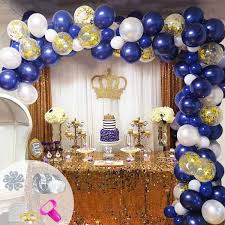 Amazon Com Diy Navy Blue Balloons Garland Arch Kit 139pcs Confetti Balloons Pearl White Royal Blue Latex Balloons For Baby Shower Wedding Birthday Graduation Party Supplies Decorations 086 Health Personal Care Blow up your balloons using your mouth, an air pump, or a helium tank. diy navy blue balloons garland arch kit 139pcs confetti balloons pearl white royal blue latex balloons for baby shower wedding birthday graduation