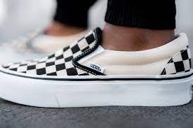 Can't wait to break these in. Vans Classic Slip On Platform Checkerboard Black White Vn00018ebww1