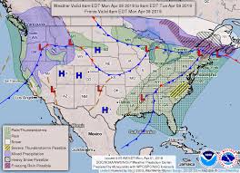 Experimental National Forecast Chart Enc Weather