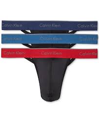 Find hot mens lingerie here Calvin Klein Men S 3 Pk Stretch Thongs Reviews Underwear Socks Men Macy S