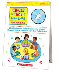 Amazon Com Circle Time Sing Along Flip Chart Cd 25