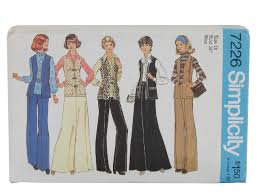 Image result for home sewing in the 1970's patterns