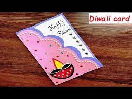 Making handmade greeting cards on diwali is one of the most fun activities you can do during diwali holidays. Diy Diwali Greeting Card Handmade Diwali Card Making Ideas How To Make Greeting Card For Diwali Youtube