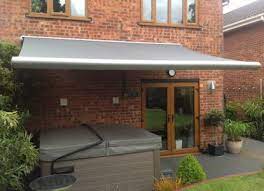 2 0m Full Cassette Manual Awning Charcoal 544 99 Awning Seaside Garden Outdoor Decor