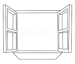 How to draw a window? How To Draw A Window Step By Step Drawing Guide By Dawn Dragoart Com