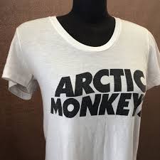 Lol ur not alex turner t shirt top arctic monkeys the last shadow puppets gift. Arctic Monkeys Ladies Slim Fit Band Tee Xl British Rock White Tshirt Alex Turner Matt Helders Jamie Cook Band Shir T Shirt Monkey T Shirt The Strokes Shirt