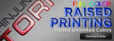 Raised ink is achieved through a traditional printing process known as thermography. Raised Letter Business Cards Raised Ink Business Cards Full Color Raised Business Cards Accept Print