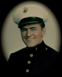 Sterling Hayden at Parris Island, SC 1942