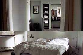 The american film institute is a 501c3 nonprofit dedicated to celebrating excellence in the art form and to creating national education initiatives that inspire artists and audiences alike. Patrick Bateman Apartment Grey Bedroom Furniture Furniture Cool House Designs