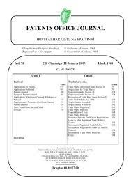 Discover what world patent marketing invention ideas can do for you. Patents Office Journal Irish Patents Office
