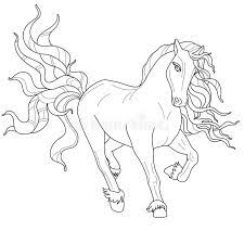 You might also be interested in coloring pages from horses category and 11 year olds, 5th grade tags. Horses Coloring Pages Stock Vector Illustration Of Beautiful 169101667