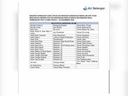(air selangor) memaklumkan bahawa loji rawatan air sungai semenyih dan bukit tampoi terpaksa dihenti tugas sepenuhnya. Gangguan Bekalan Air Di Klang Shah Alam Dan Petaling