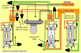 4 Way Switch Wiring Diagrams Do It Yourself Help Com