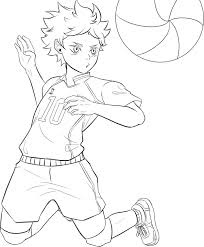 Learn about famous firsts in october with these free october printables. Haikyuu Coloring Pages Best Printable Coloring Pages