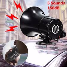 In Car Technology Gps Security Dash Cams Alarms Security Anti Theft Car Alarms 100w 7sound Loud Car Warning Alarm Police Fire Siren Horn Pa Speaker