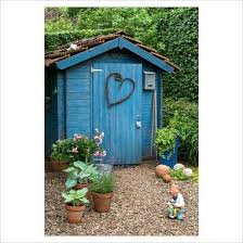 Blue Shed Plant Pictures Gnome Garden Blue Shed